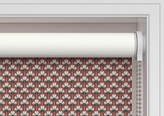 Ted Baker Palm Geo, Crimson - Twist&Fit Roller Blind - Image 10
